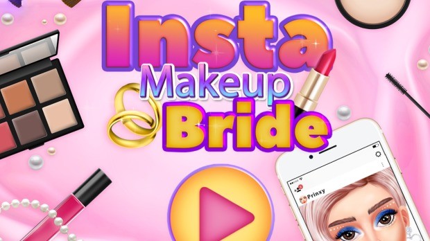 insta makeup bride