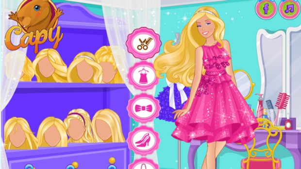 Jogo Barbie: Girly vs Boyish