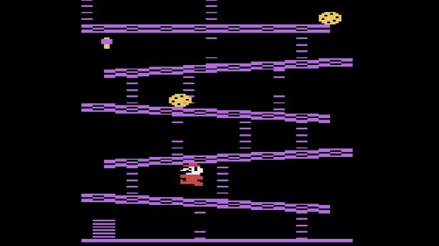 Jogo Donkey Kong no Atari 2600