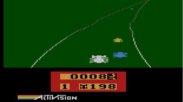 Jogo Enduro para o Atari 2600