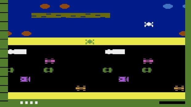 Jogo Frogger para o Atari 2600