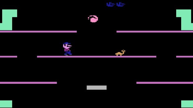 Jogo Mario Bros no Atari 2600