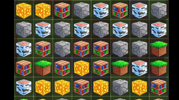 Jogo Minecraft Block Match