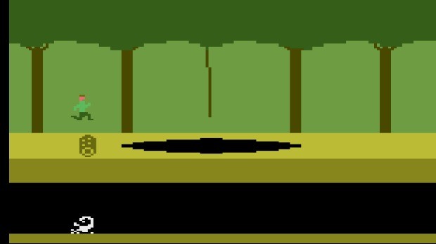 Jogo Pitfall para o Atari