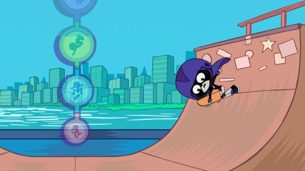 Velocidade em Skate, Teen Titans