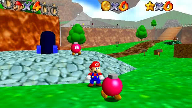 Jogo Super Mario 64